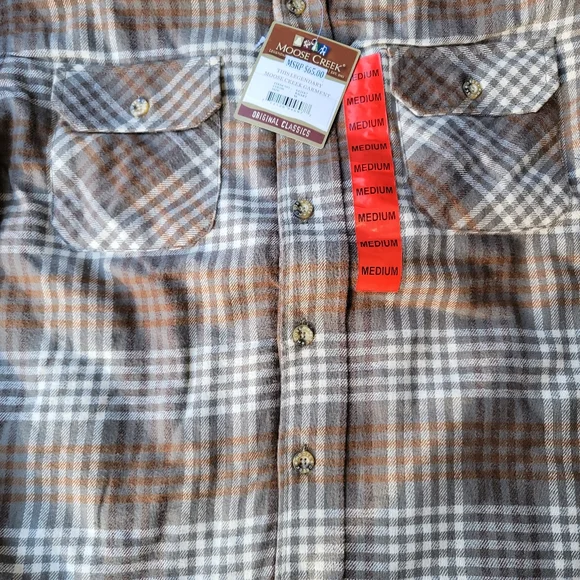 Moose creek top flannel hoodie